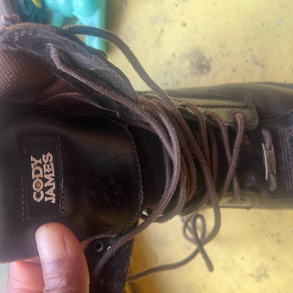 Cody James Brown Leather Boots